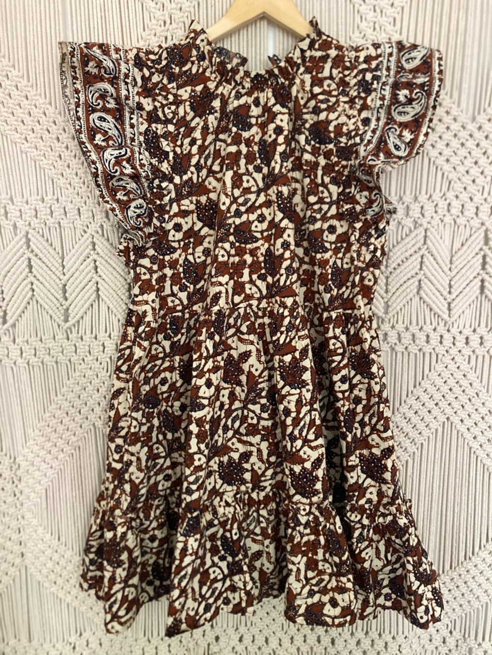 NWT House of Harlow Ruffle Cap Sleeve Mini Dress